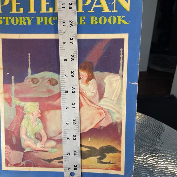 Vintage Soft Cover, The Peter Pan Story Picture Book 1934 - Picture 16 of 16